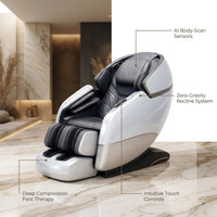 AetherRelax Quantum Massage Chair — infographic