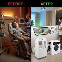 BioSphere DuoCare Hyperbaric Therapy System — Before & After