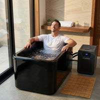 CryoForge ArcticFlow X1 Ice Plunge System — Lifestyle