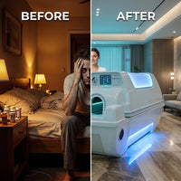 Lumivault HaloPod Hyperbaric Chamber — Before & After