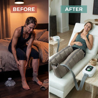 RevivaTech Pro Series Compression Boots — Before & After