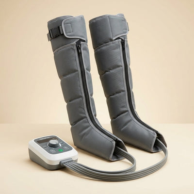 Compression Recovery Boots Designed for Enhanced Circulation, Medical-Grade Chambers, Air-Flow Sequencing