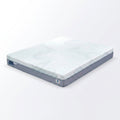 Memory Foam Mattress Designed for Ergonomic Support, Wave-Pattern Comfort Top, Multi-Layer Foam System, Reinforced Edge
